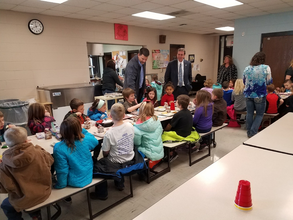 Dr. Watson, Kansas Commissioner of Education, visits USD251