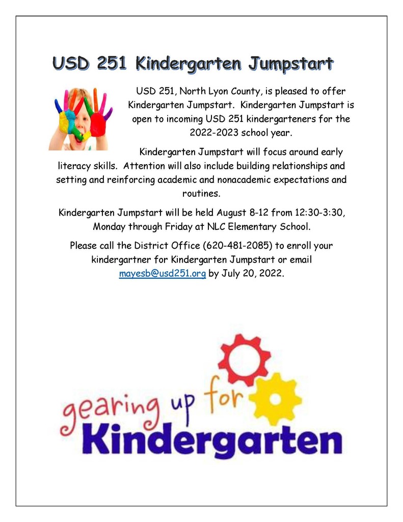 2022 Kindergarten Jumpstart